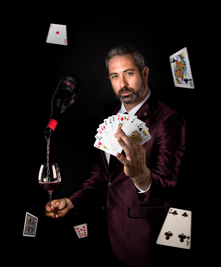 An Exclusive In-Person Wine and Magic Event for Corporate Gatherings