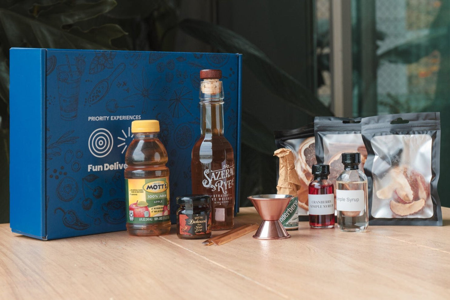 Frosty Old Fashioned Flight the Winter Whiskey Experience