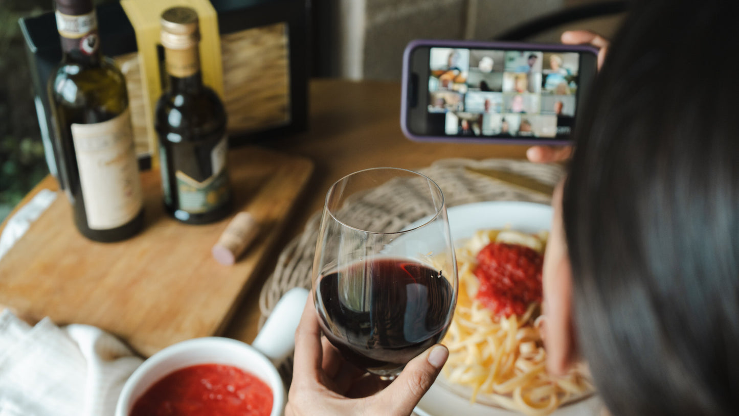 Sip & Savor: Virtual Pasta & Wine Experience