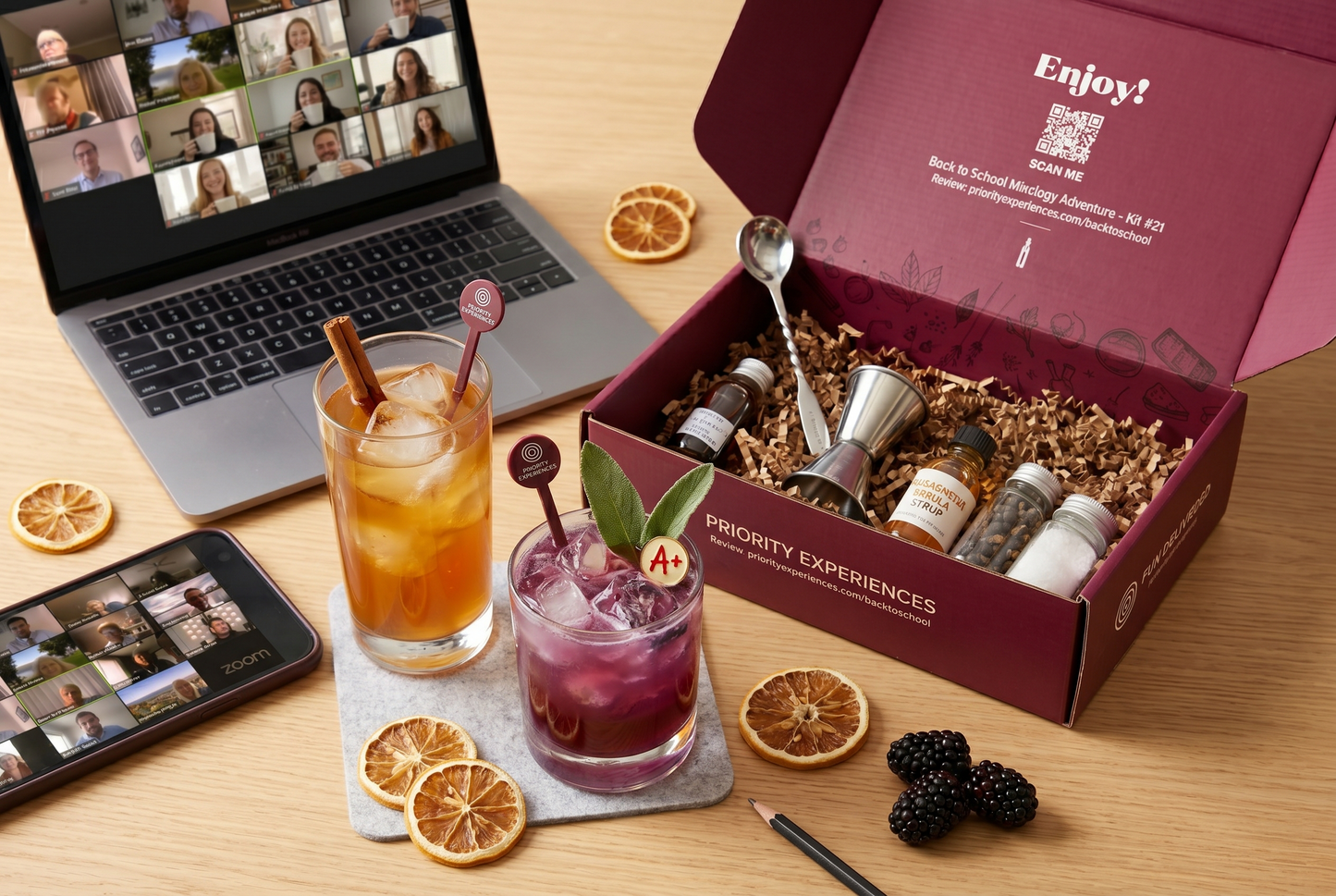 Back to School Cocktail & Mocktail Adventure