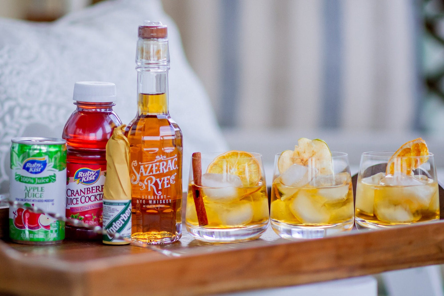 Frosty Old Fashioned Flight the Winter Whiskey Experience