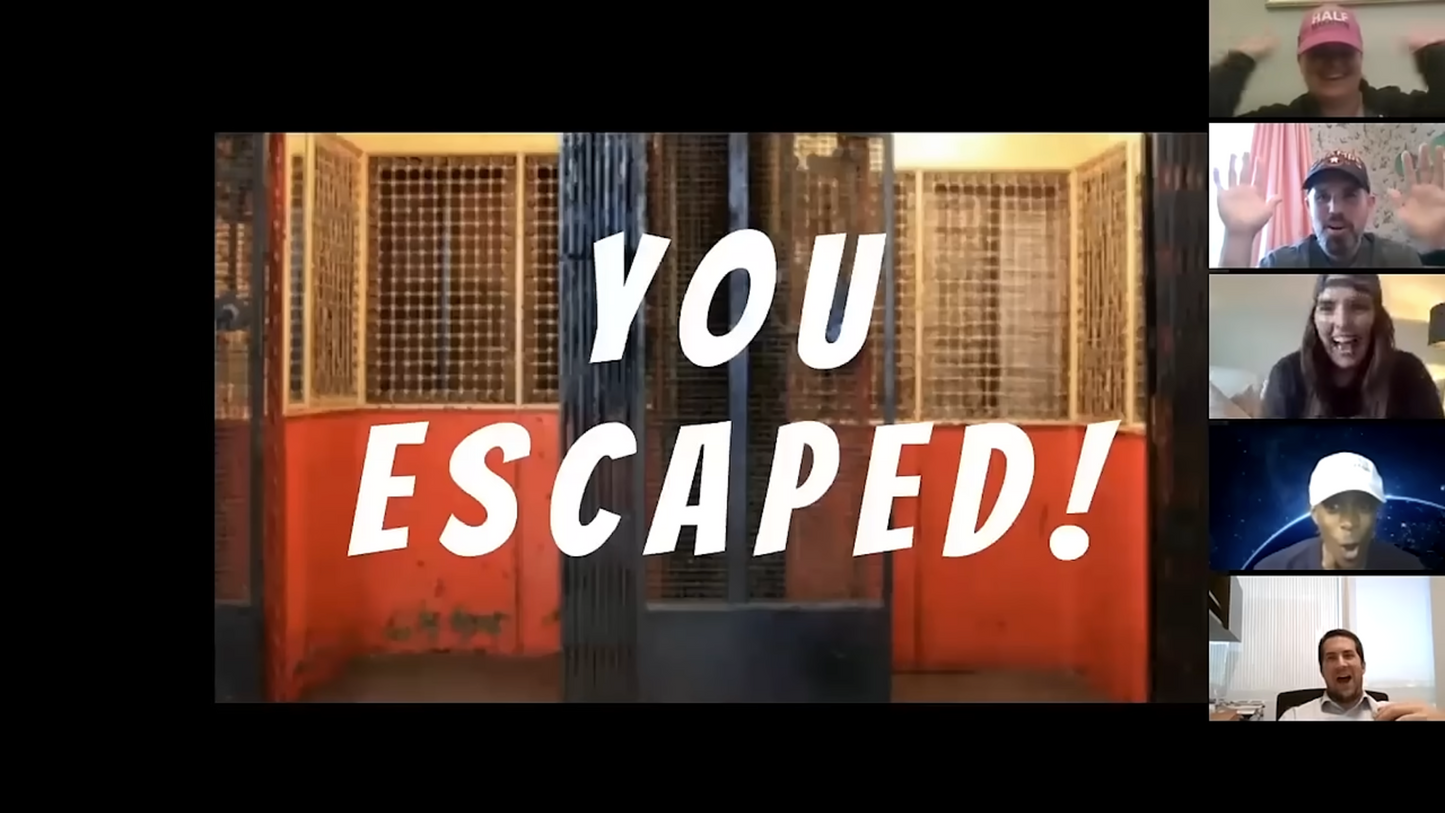 Virtual Escape Room & Happy Hour
