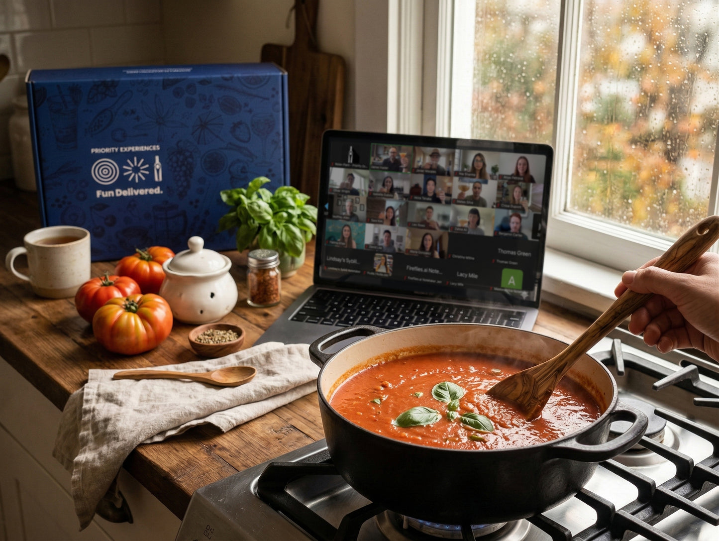 Tomato Soup Cooking Experience