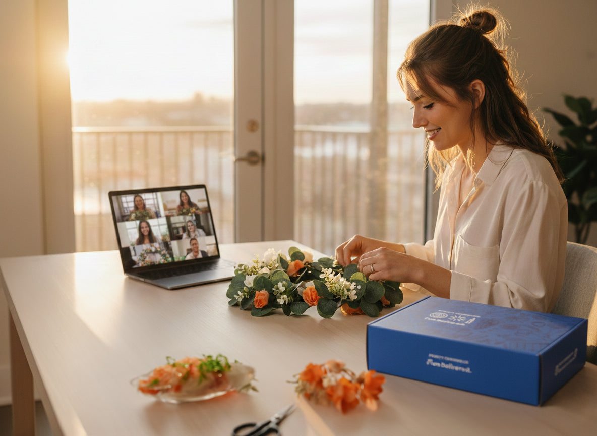 Spring Floral Wreath Workshop