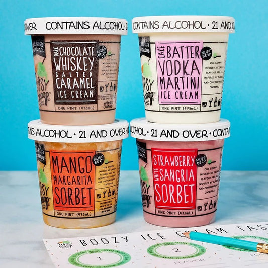 Boozy Ice Cream Tasting Experience