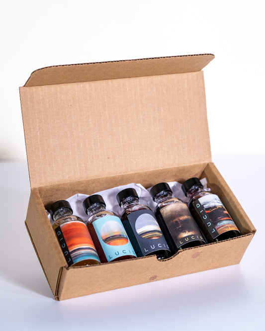 Voluptuary 2 oz Tasting Kit Plus Full Bottle Virtual Experience