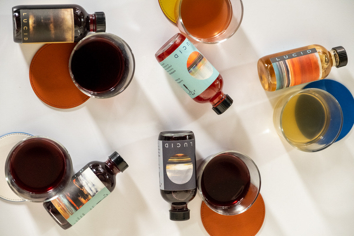 (2oz) Mini Bottle Virtual Wine Tasting & Trivia Pack by Voluptuary Wine & Lucid Wine