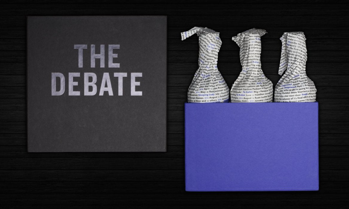 Premium Napa Valley Cabernet Sauvignon Single Vineyard Half Bottle Tasting Kit by The Debate