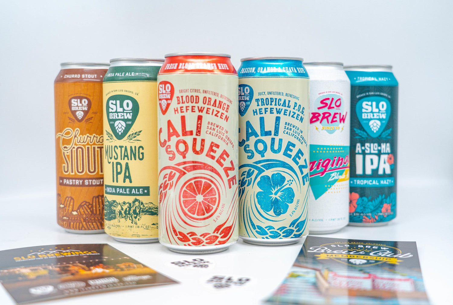 Virtual beer tasting kit with a flight of craft beers for a live hosted online experience