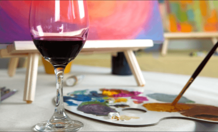 Paint and Sip Virtual Experience