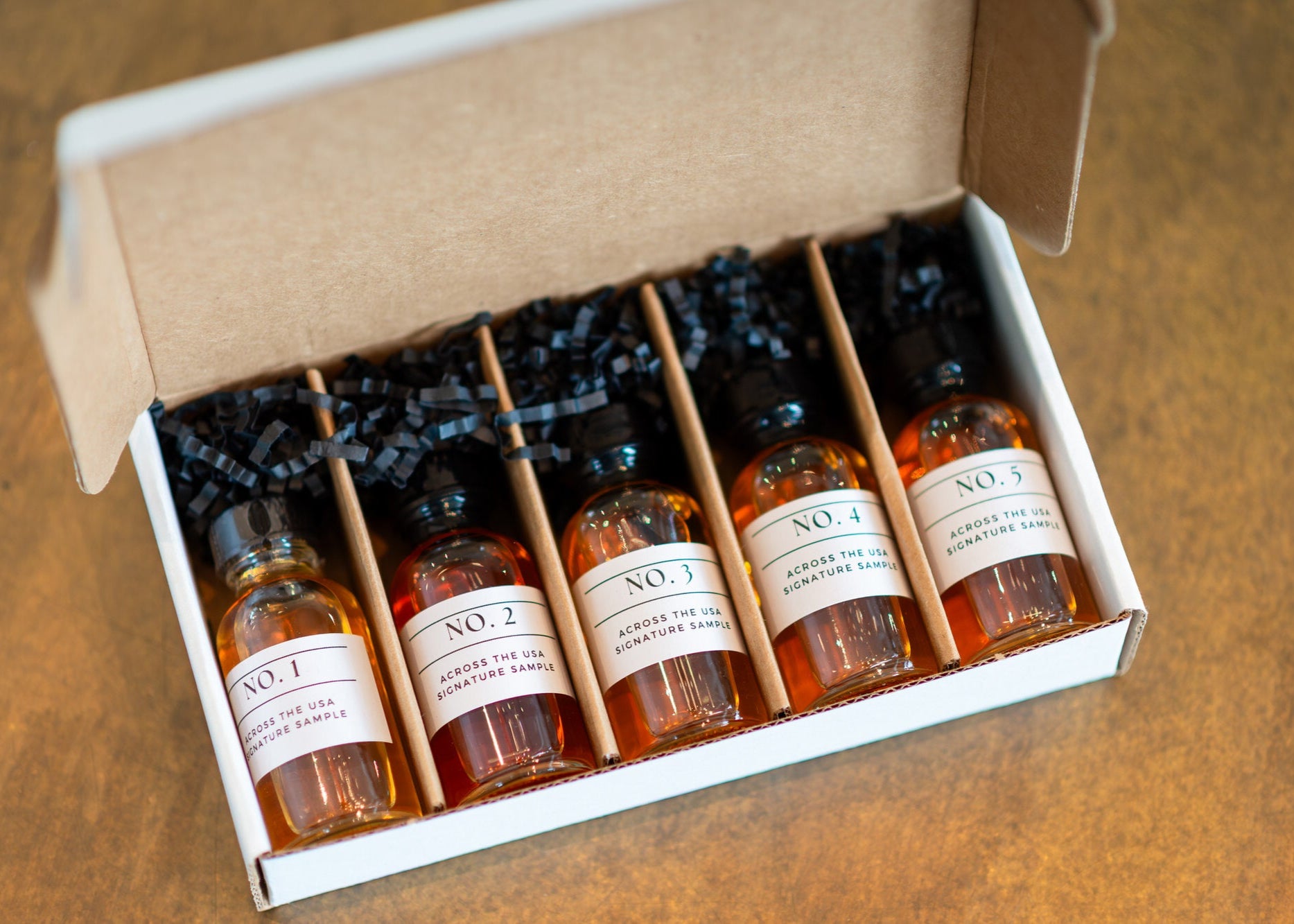 Across the USA mini whiskey Sample kit