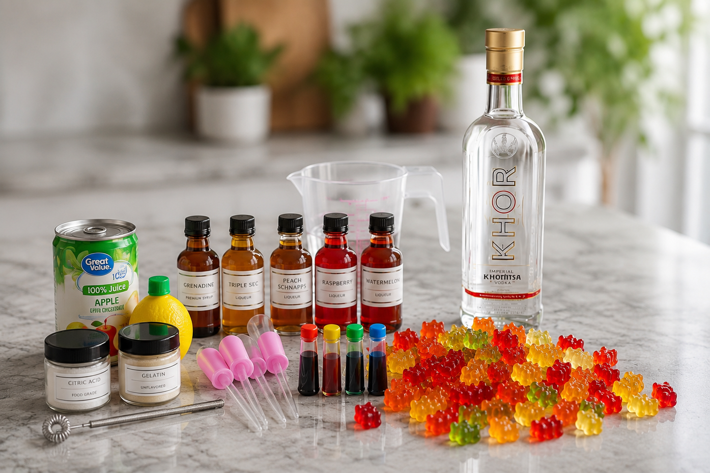 DIY gummy bear workshop
