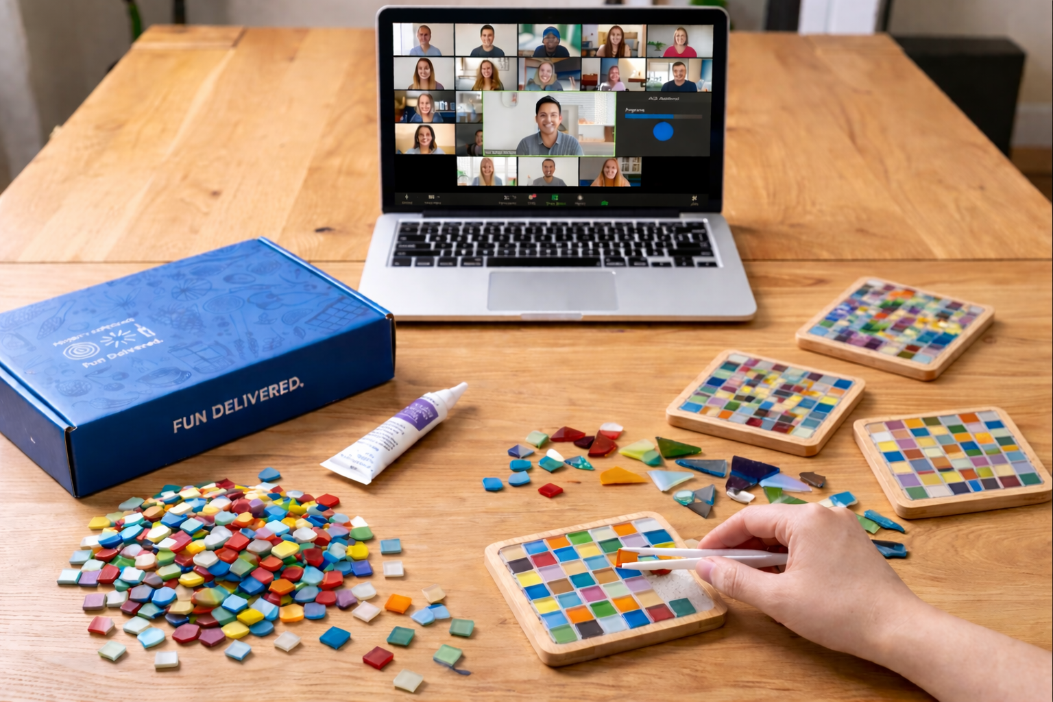 Mosaic Tile Coaster Experience – priorityexperiences