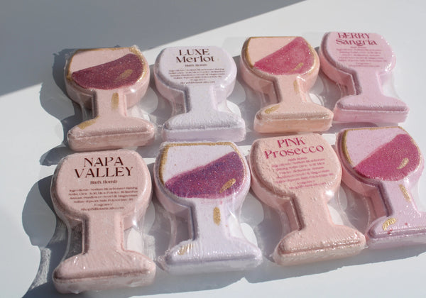 Wine Glass Bath Bomb