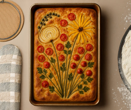 Decorative Focaccia Art Experience