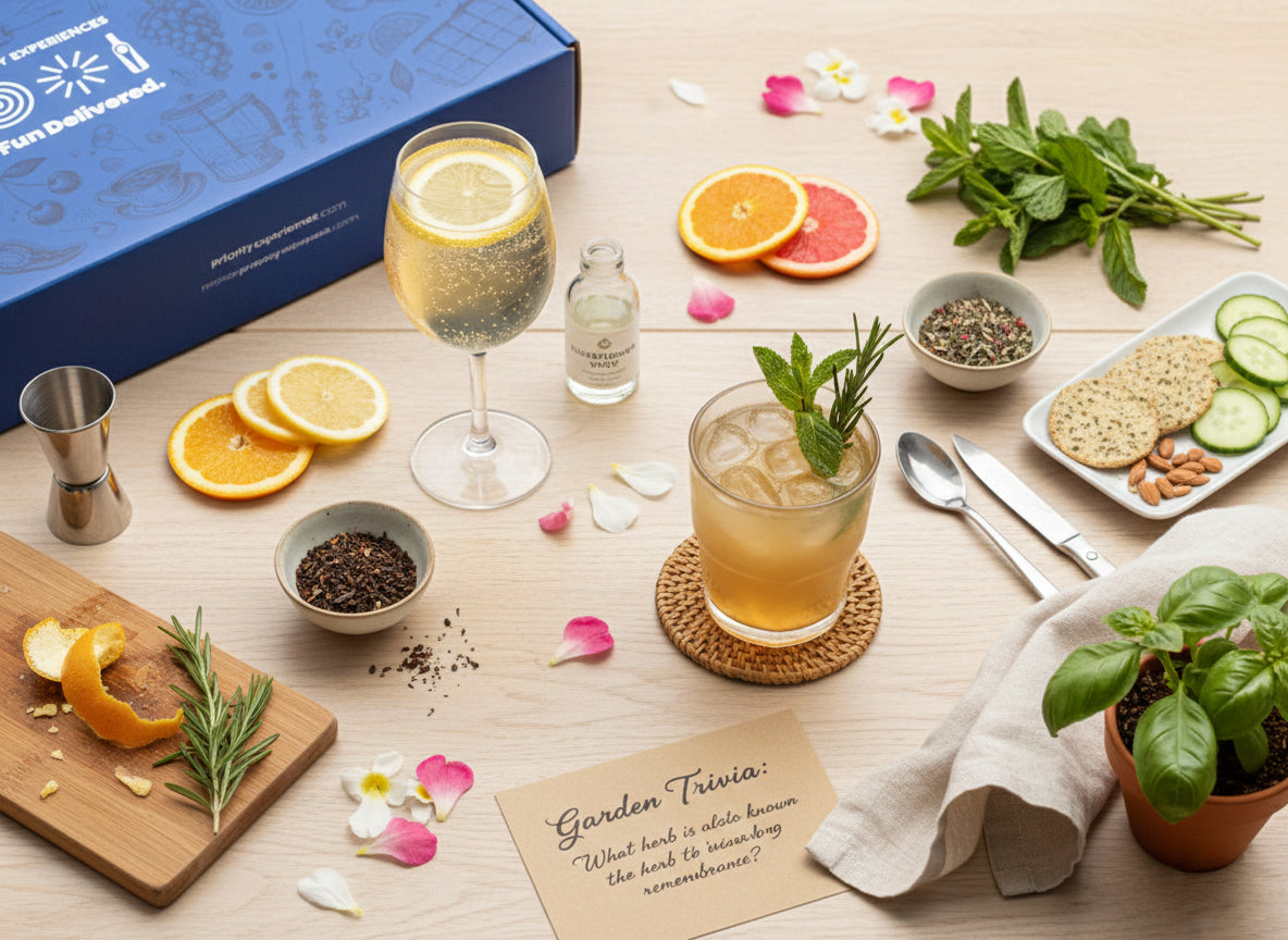 Garden Party Cocktails & Mocktails