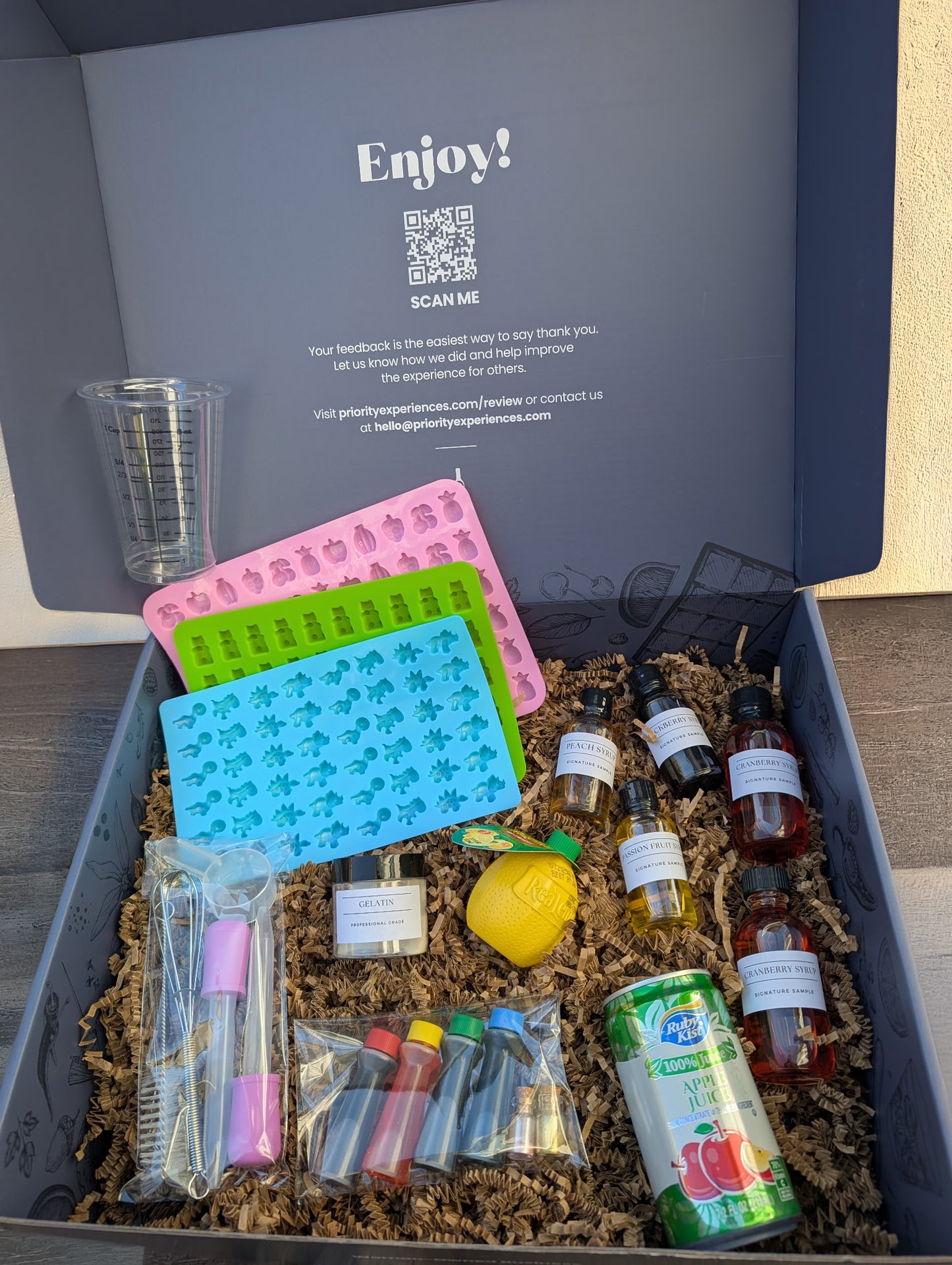 DIY gummy bear workshop