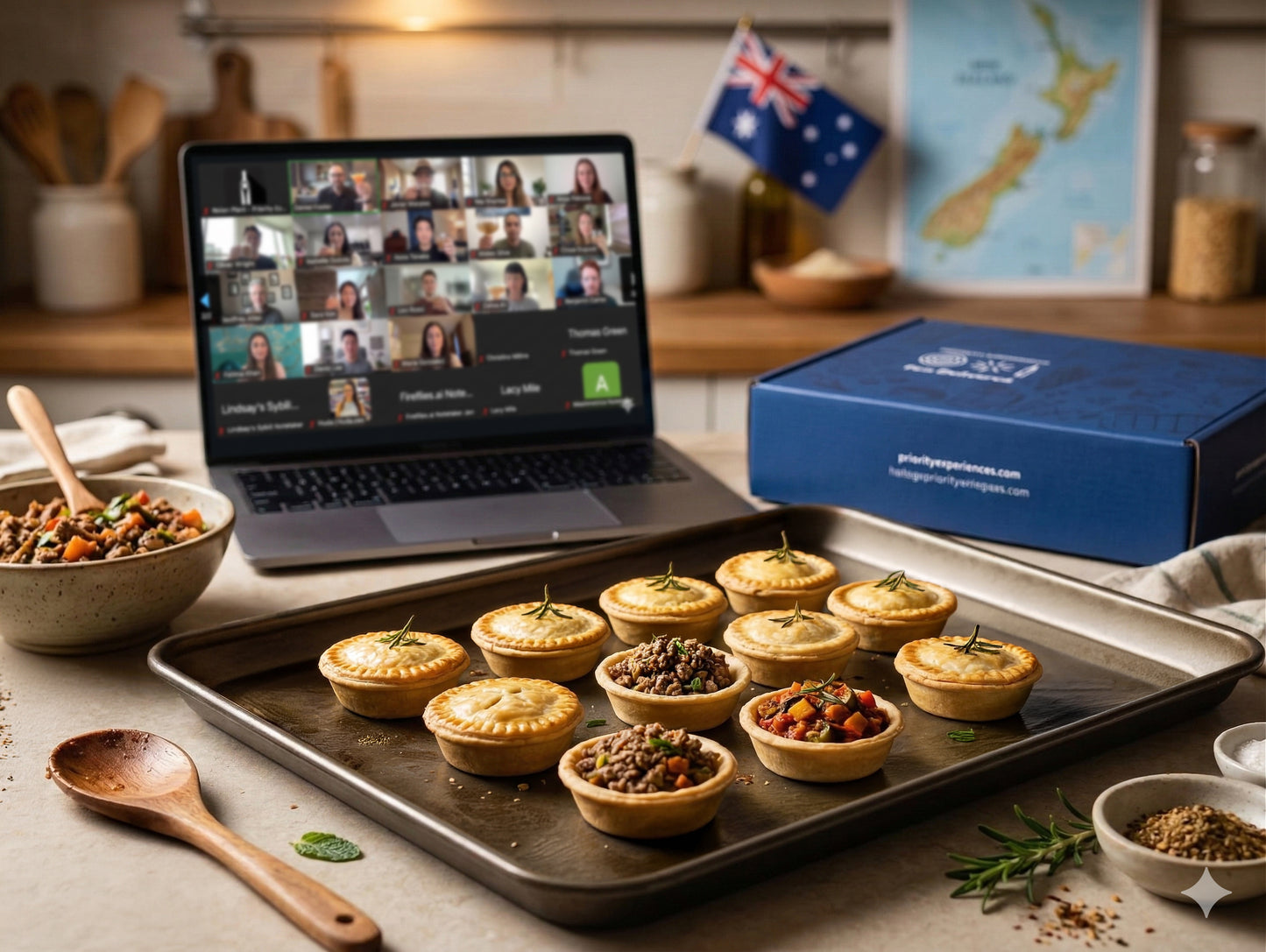 New Zealand & Australia Pie Experience