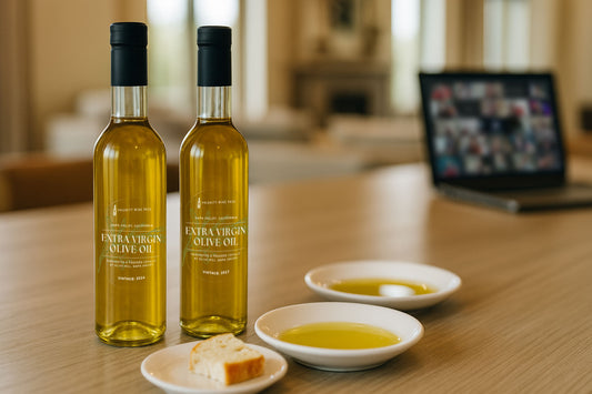 A Taste of Napa: Virtual Olive Oil Tasting Experience