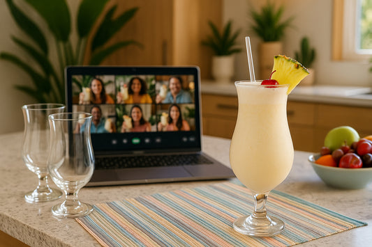 Virtual Piña Colada Experience: 3 Rums, 3 Coladas