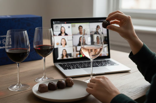 Wine and Premium Chocolate Truffle pairing