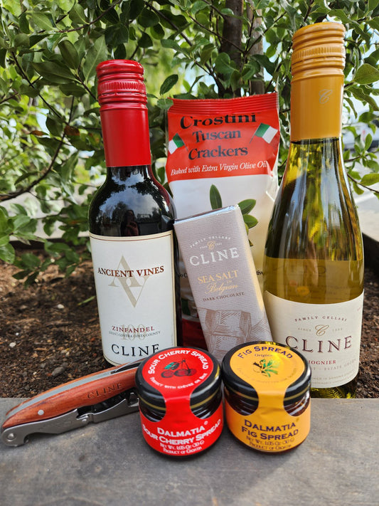 Sonoma Half Bottle Virtual Tasting Kit with Food Pairing