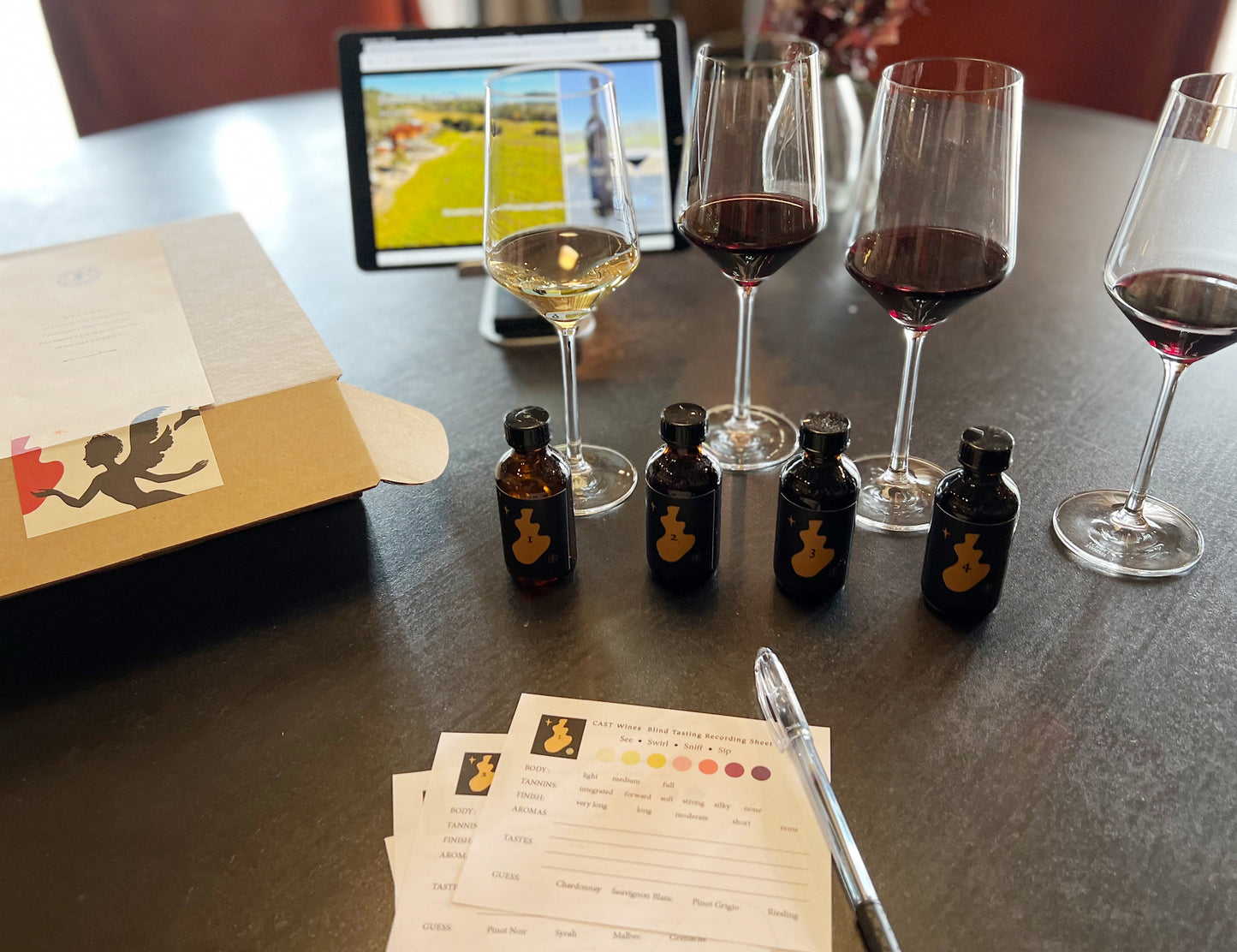 CAST Wines Blind Virtual Wine Tasting Experience