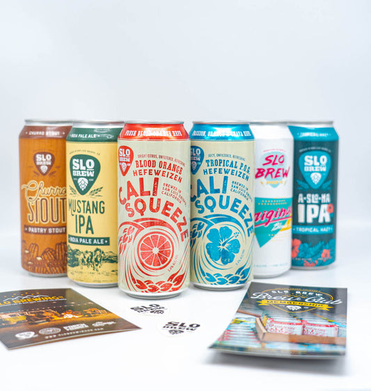 Slo Brew (Central Coast) Canned Wine & Craft Beer Kit