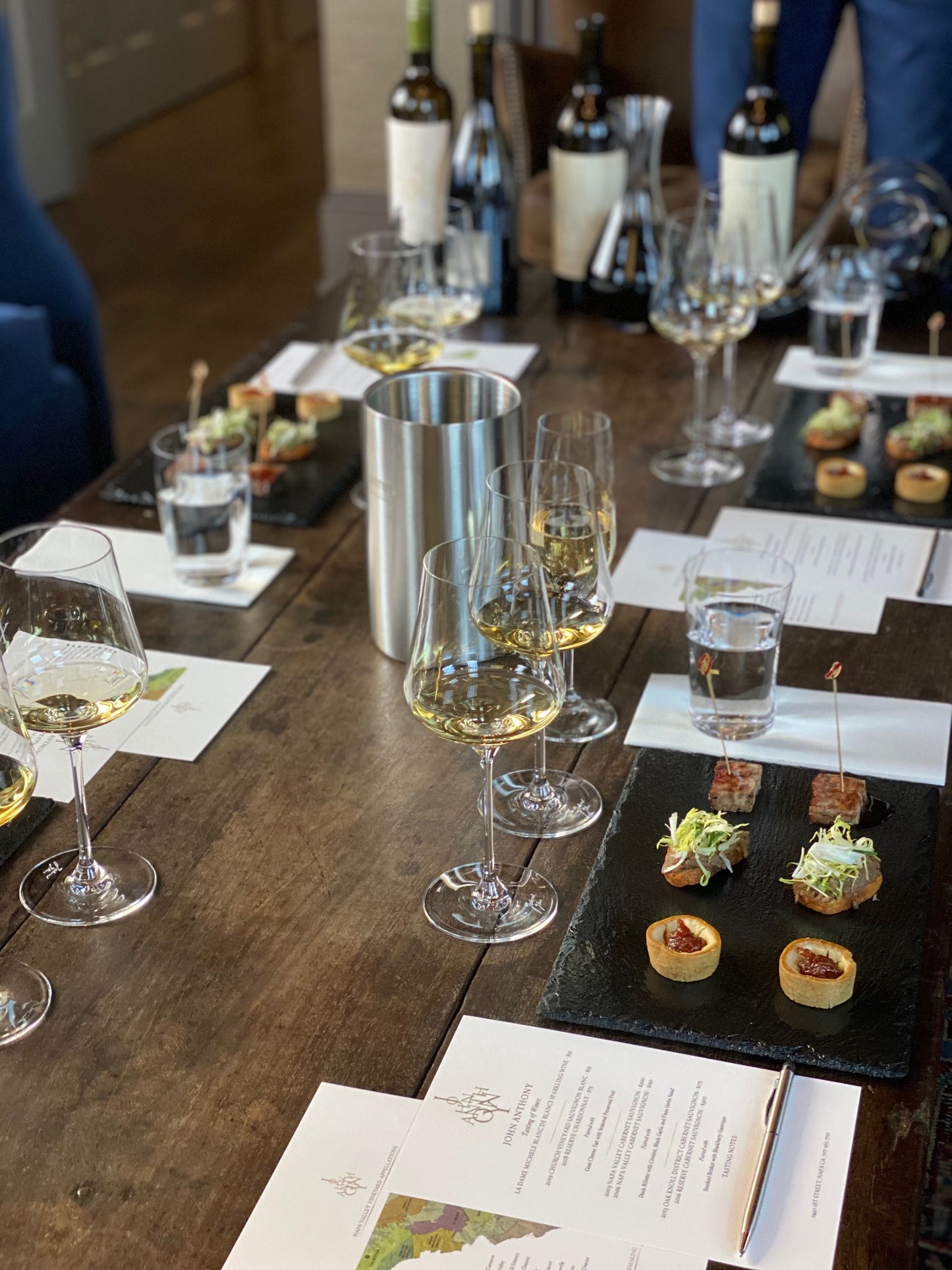 Private Food and Wine Pairing Downtown Napa
