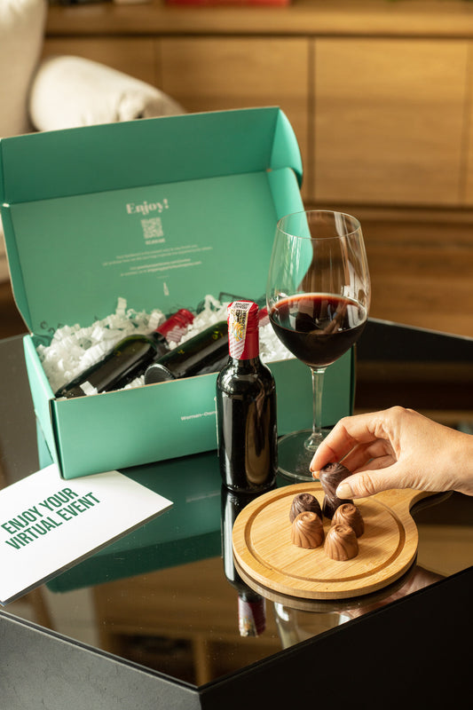 Wine and Premium Chocolate Truffle pairing