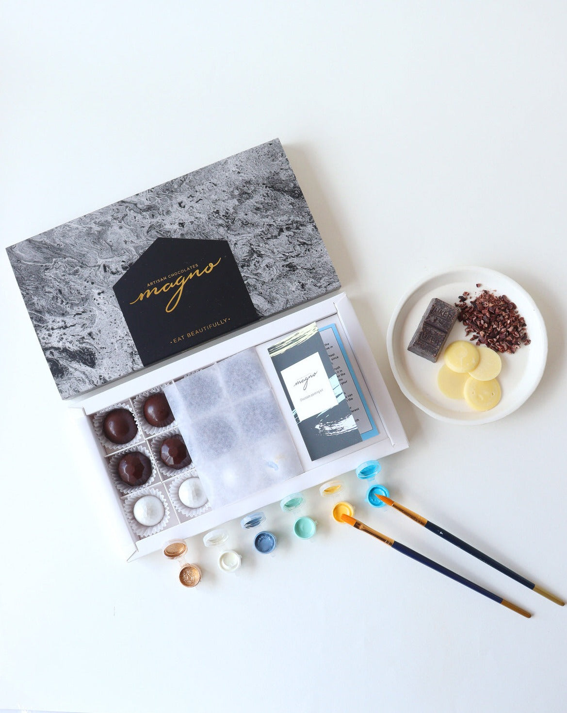 Colombian Chocolate Painting Kit & Virtual Experience