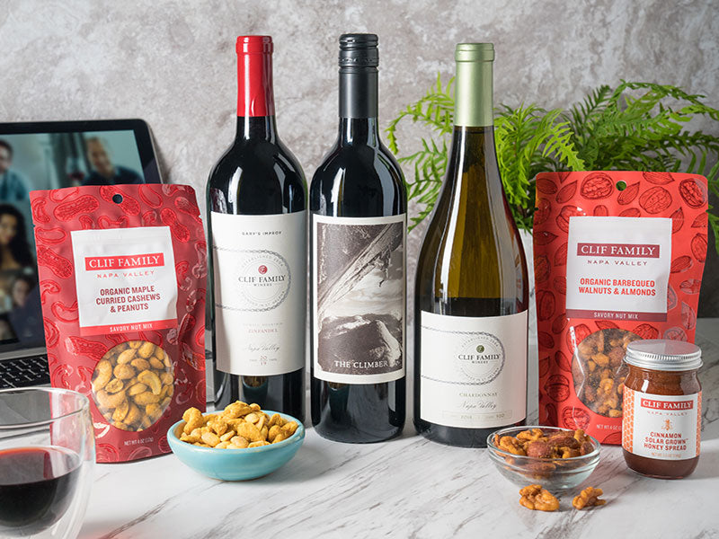 Napa Valley Wine & Food Virtual Tasting Kit by Clif Family Winery