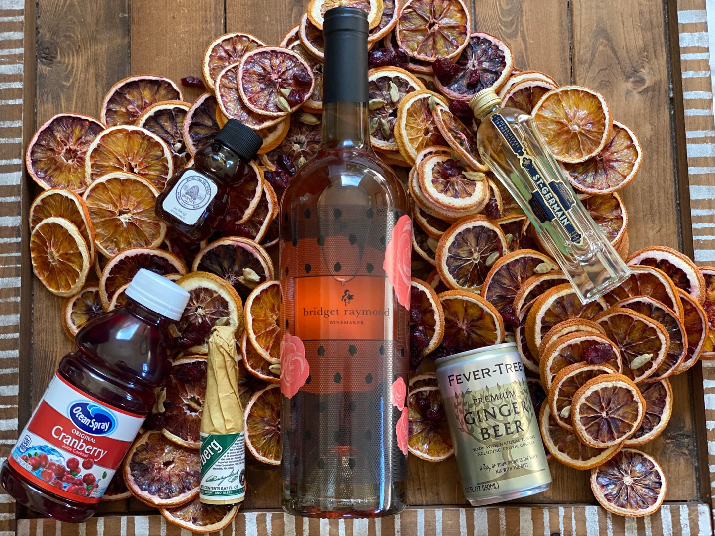 Spiced Cranberry Rose Spritzer by Priority Experiences