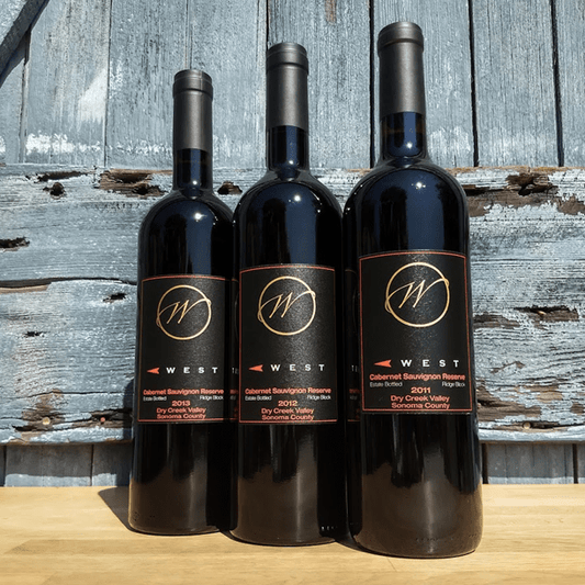 Europe Meets Sonoma Vertical Cabernet Virtual Tasting Kit by West Wines